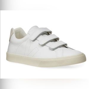 Veja 3-lock velcro leather sneakers